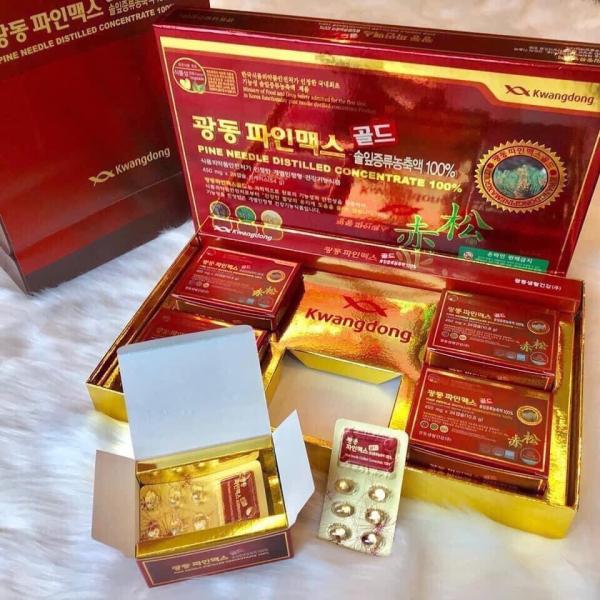 VIÊN TINH DẦU THÔNG ĐỎ KWANGDONG