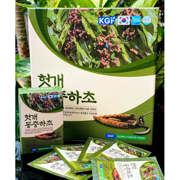NƯỚC MÁT GAN ĐÔNG TRÙNG HẠ THẢO KGF 30 GÓI