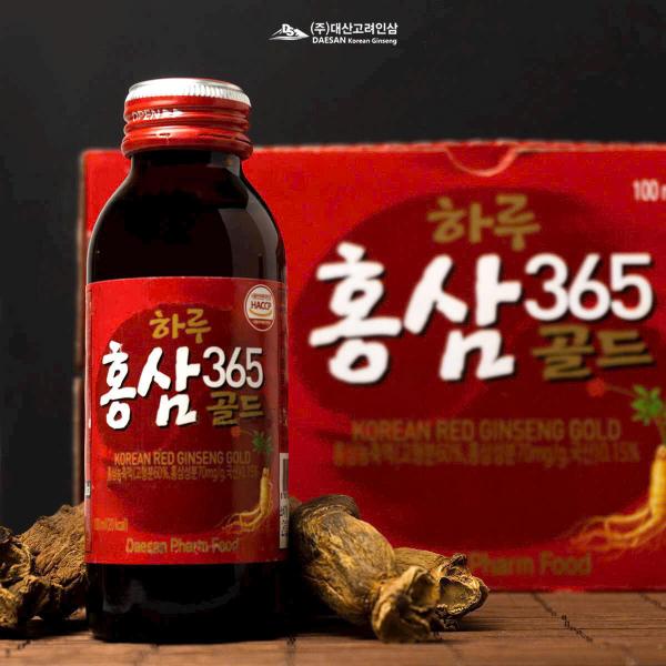 NƯỚC HỒNG SÂM CHAI 100ml DEASAN 