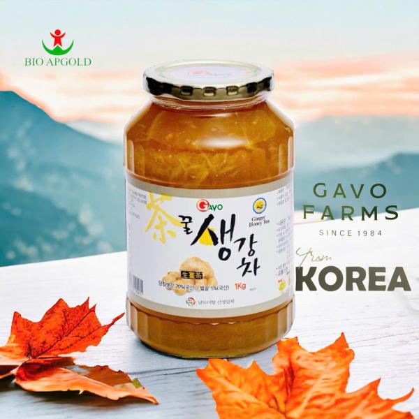 MẬT ONG GỪNG HÀN QUỐC [ LỌ 1KG]