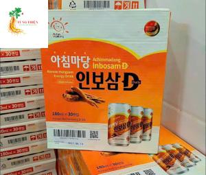 Nước hồng Sâm lon tăng lực Achimmadang 180ml x 30 lon