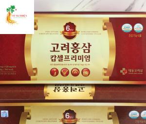 Viên Hồng Sâm Nhung Hươu Linh Chi Đông Trùng Hạ Thảo Hộp 120 Viên