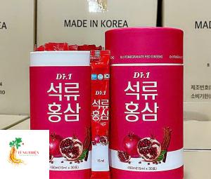 Nước Hồng Sâm Lựu Collagen 15ml x 30stick