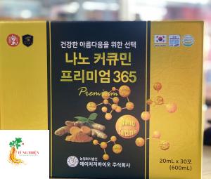 Tinh Nghệ Nano Curcumin Premium 365 Hàn Quốc (30 Gói x 20ml) 