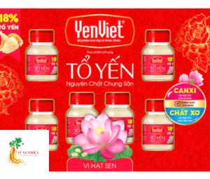 Yến chưng sẳn 6 lọ Vị Hạt Sen