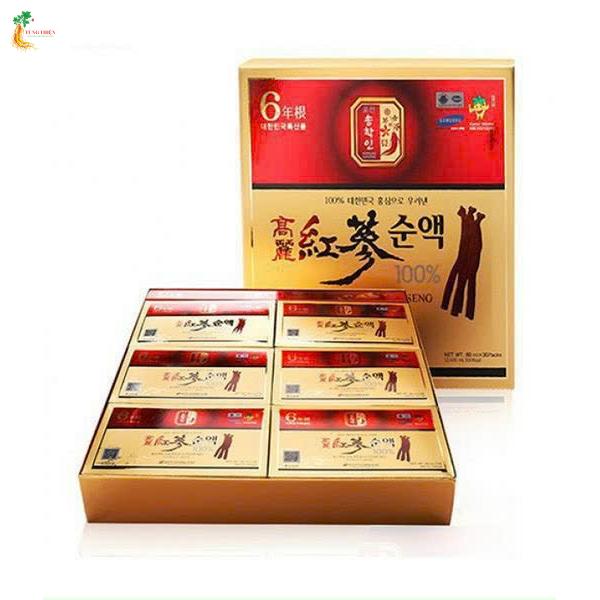 Nước hồng sâm  100% Pochoen