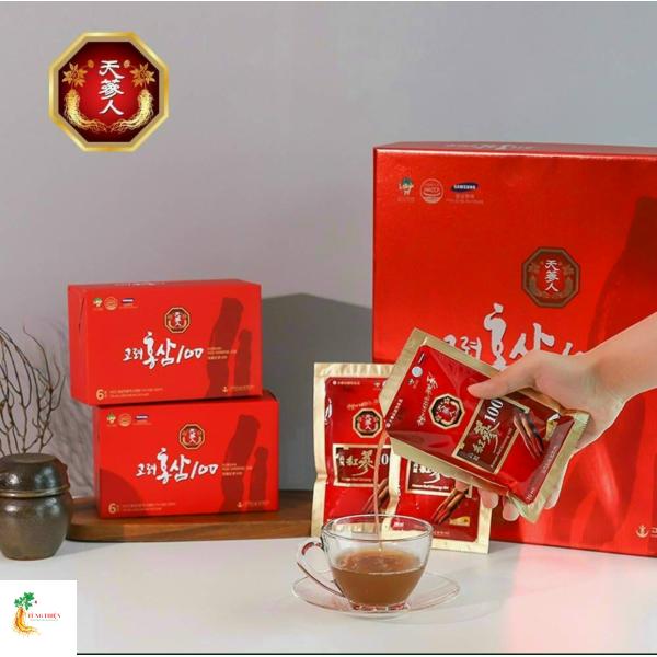 NƯỚC HỒNG SÂM 100% BIO 30 GÓI 