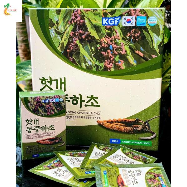 NƯỚC MÁT GAN ĐÔNG TRÙNG HẠ THẢO KGF 30 GÓI