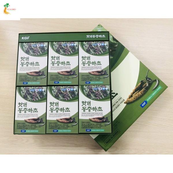 NƯỚC MÁT GAN ĐÔNG TRÙNG HẠ THẢO KGF 30 GÓI