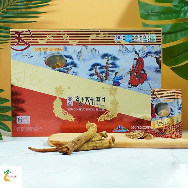 Hồng Sâm Lát Khô 120g Daesan