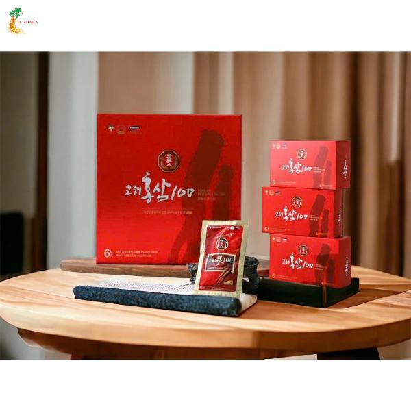 NƯỚC HỒNG SÂM 100% BIO 30 GÓI 