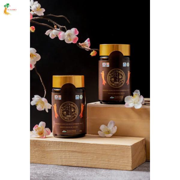  Cao Hồng Sâm Thái Cực Daesan Gold Không Đường, Set 2 hộp x 240g