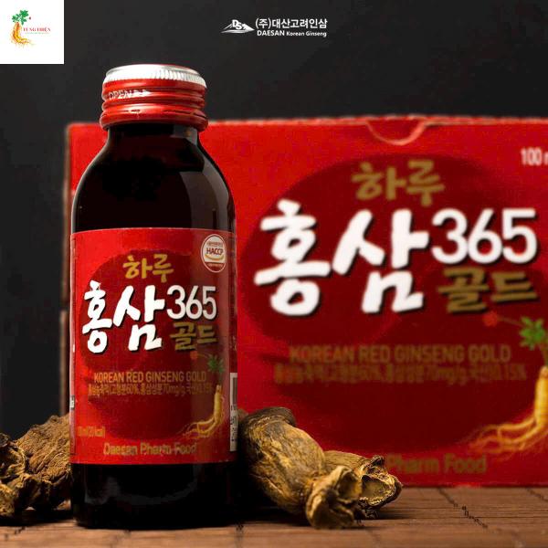 NƯỚC HỒNG SÂM CHAI 100ml DEASAN 