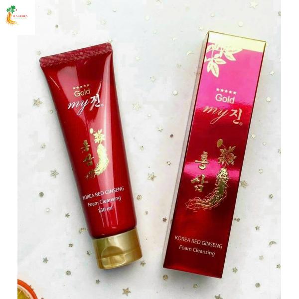 Sữa Rửa Mặt Hồng Sâm Đỏ My Gold Korea Red Ginseng Foam Cleansing