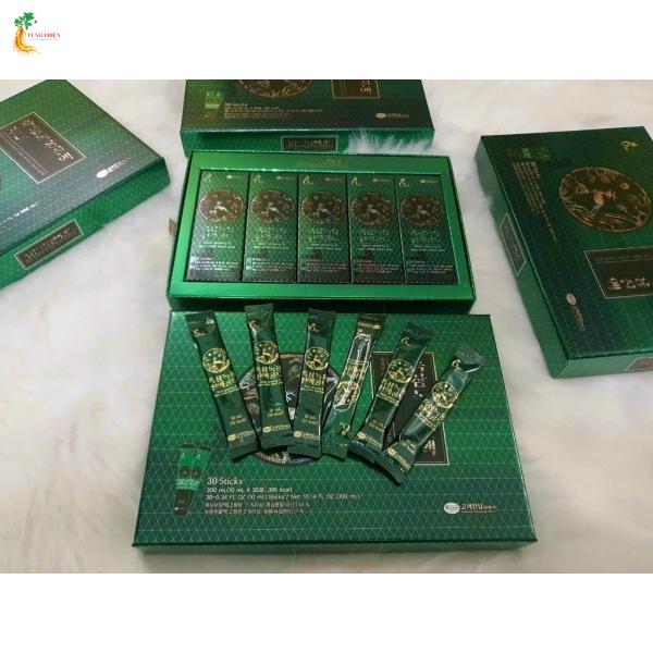Chiết Xuất Hắc Sâm – Nhung Hươu KGS Hàn Quốc (10ml X 30 Gói)