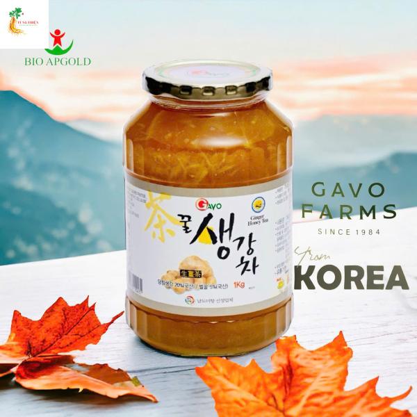 MẬT ONG GỪNG HÀN QUỐC [ LỌ 1KG]