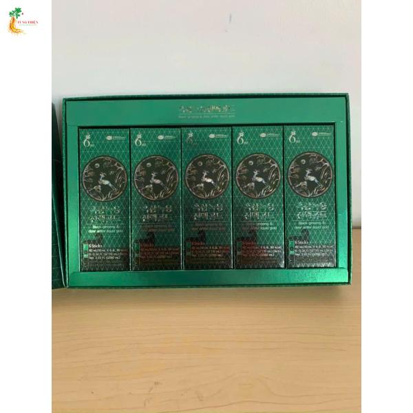 Chiết Xuất Hắc Sâm – Nhung Hươu KGS Hàn Quốc (10ml X 30 Gói)