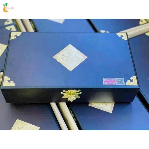 CAO HỒNG SÂM HÀN QUỐC HỘP GỖ 4 LỌ 250 gr- 6years