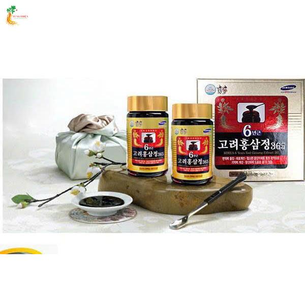 Cao hồng sâm 365 Hàn Quốc 6 năm tuổi 240G x 2 lọ