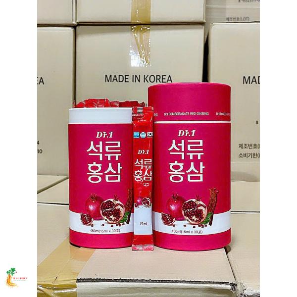 Nước Hồng Sâm Lựu Collagen 15ml x 30stick