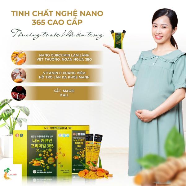 Tinh Nghệ Nano Curcumin Premium 365 Hàn Quốc (30 Gói x 20ml) 