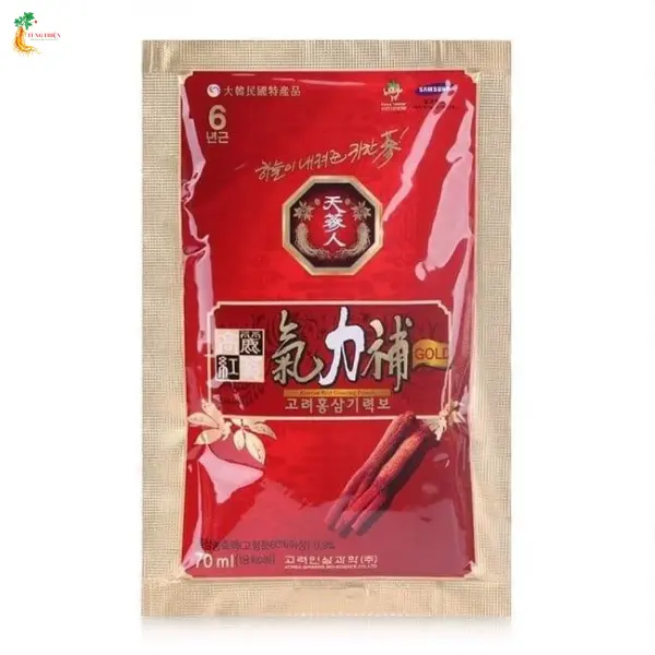 NƯỚC HỒNG SÂM 100% BIO 30 GÓI 