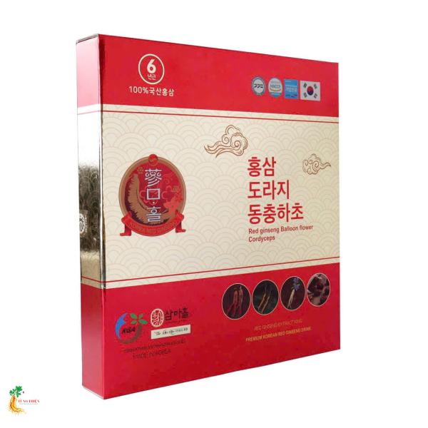 Nước Hồng Sâm Cát Cánh Đông Trùng Hạ Thảo KGA 30 Gói