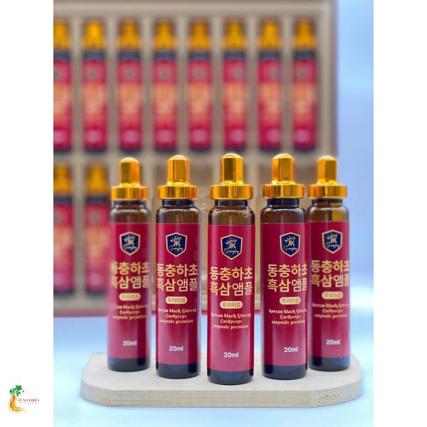 Tinh Chất Hắc Sâm Đông Trùng Hạ Thảo Cao Cấp 30 ống