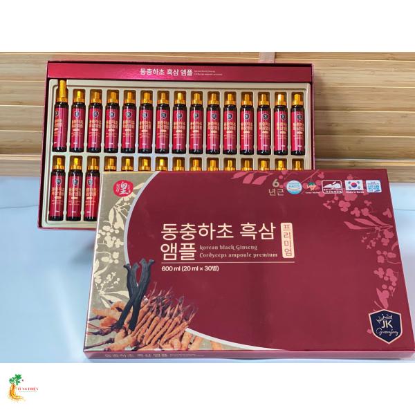 Tinh Chất Hắc Sâm Đông Trùng Hạ Thảo Cao Cấp 30 ống